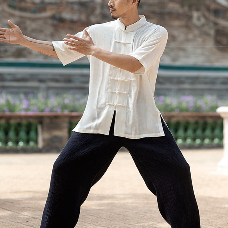 Buddha Stones無地 カエルボタン 瞑想 祈り スピリチュアル 禅 太極拳 気功 練習 ユニセックス 服セット - image 10