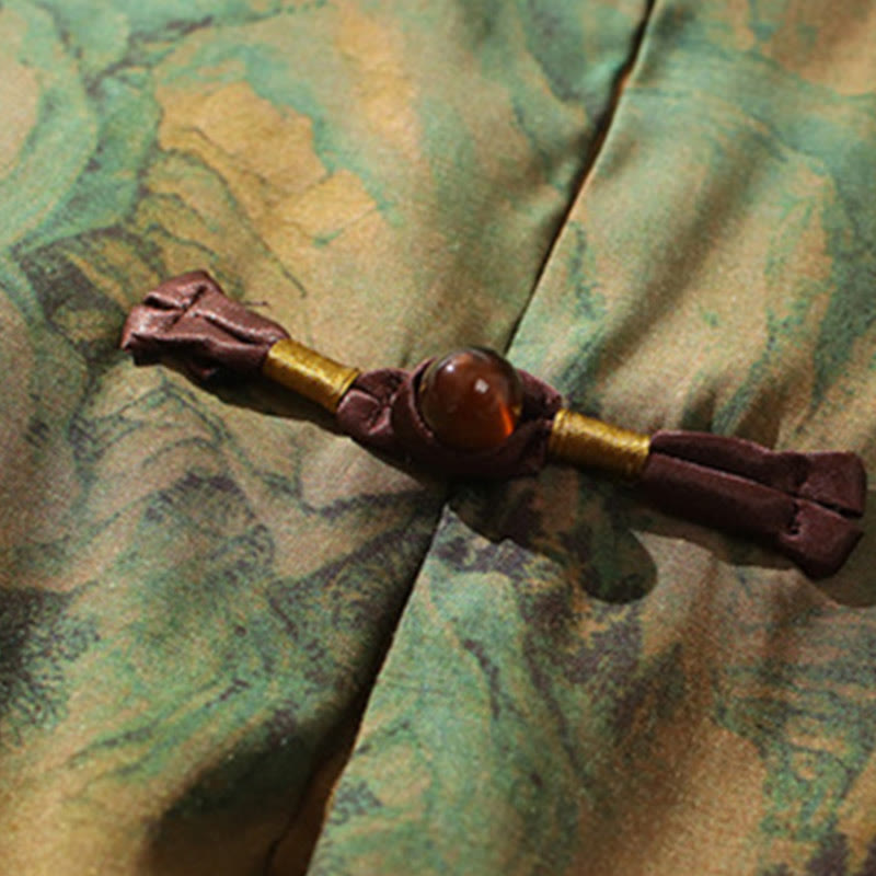 Buddha Stones風景中国龍柄中国七分袖シャツメンズTシャツ - image 10