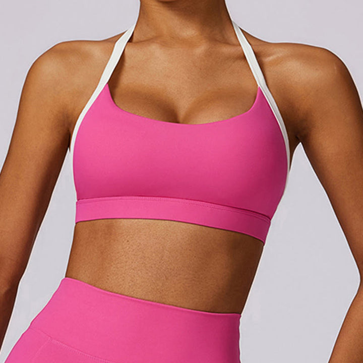 Buddha Stones無地 ホルターネック ブラ 長袖 クロップ タンクトップ パンツ スポーツ フィットネス ジム ヨガ 衣装 - image 55