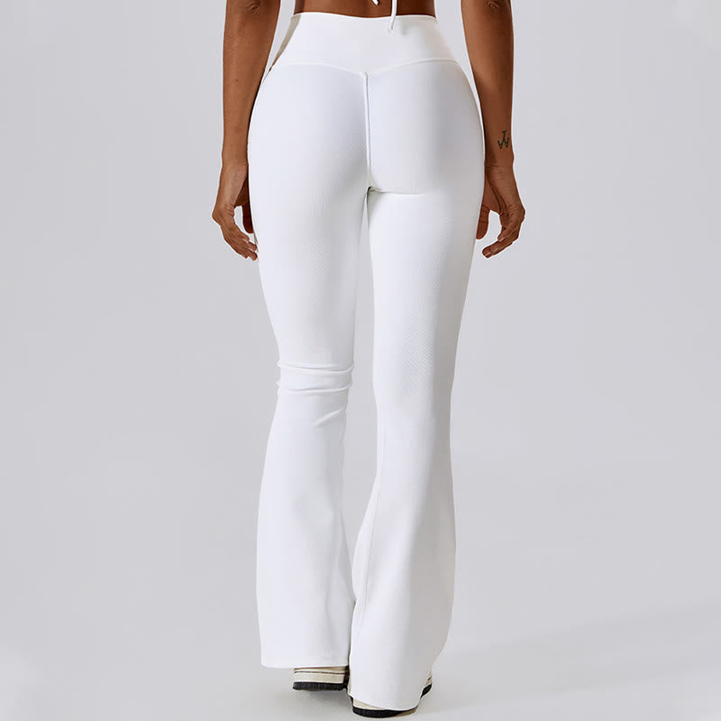 Buddha Stonesノースリーブ クロップ タンクトップ フレアパンツ スポーツ フィットネス ヨガ - image 12