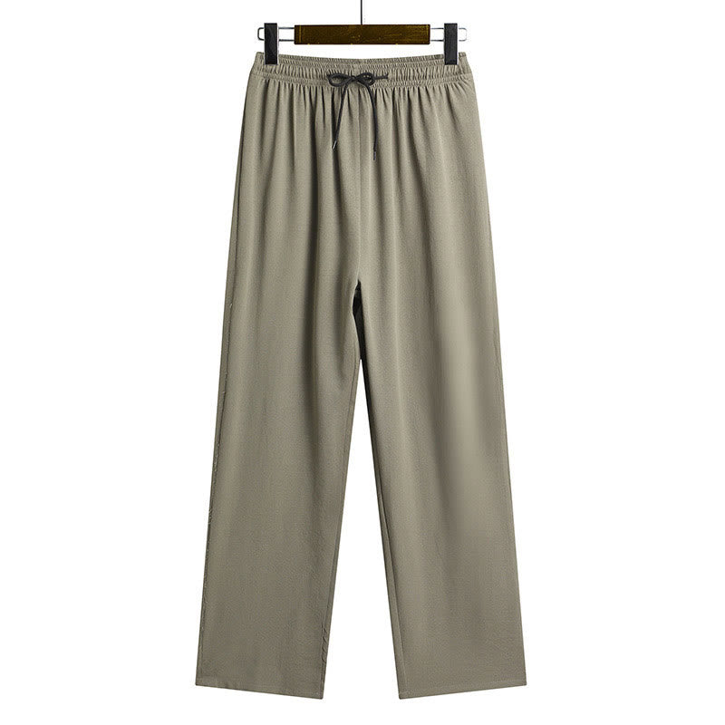 Buddha Stonesフーキャラクター唐装漢服伝統制服半袖トップスパンツ衣類メンズセット - image 26