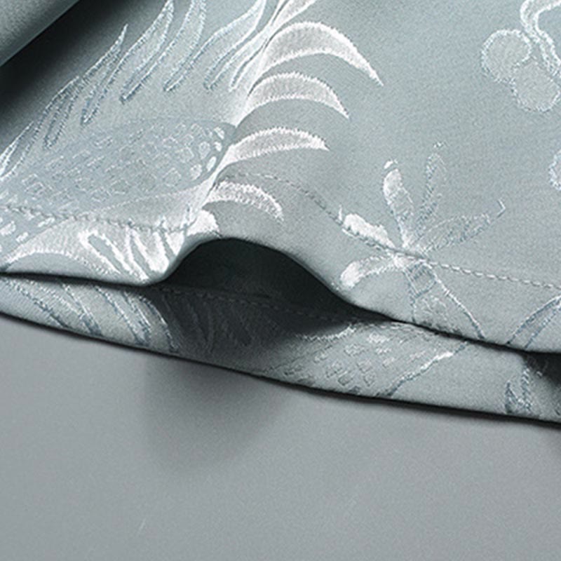 Buddha Stones龍柄唐装漢服伝統制服半袖トップスパンツ服装メンズセット - image 6