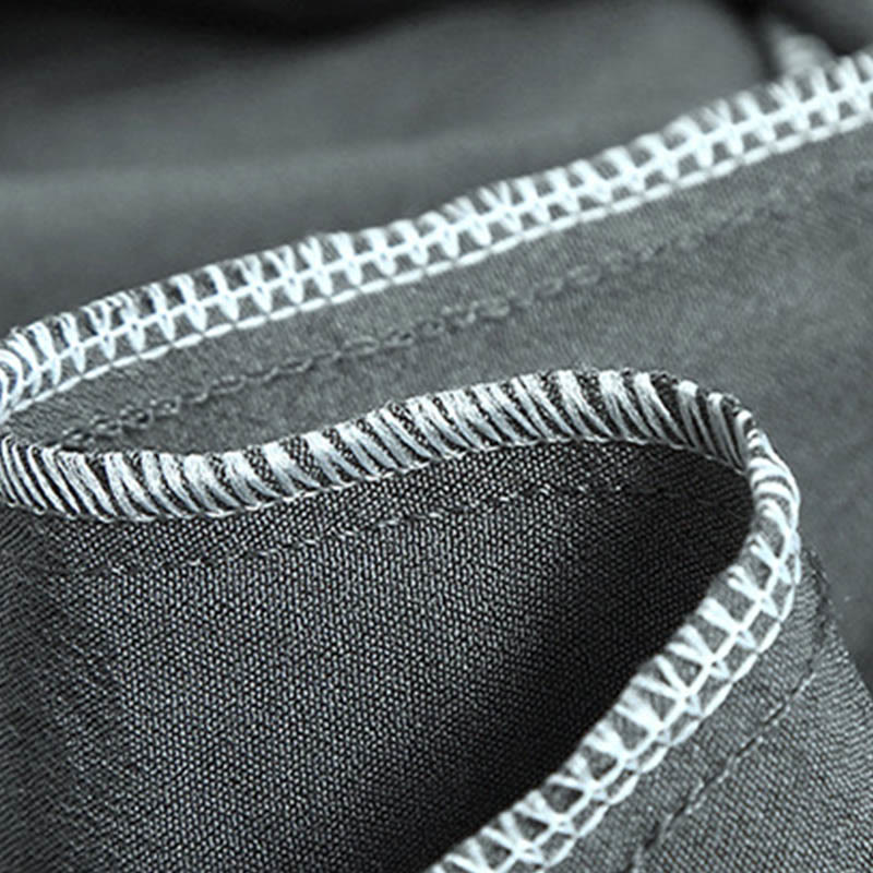 Buddha Stones龍風キャラクター唐装 伝統的半袖シャツ ワイドレッグパンツ 衣類 メンズセット - image 14