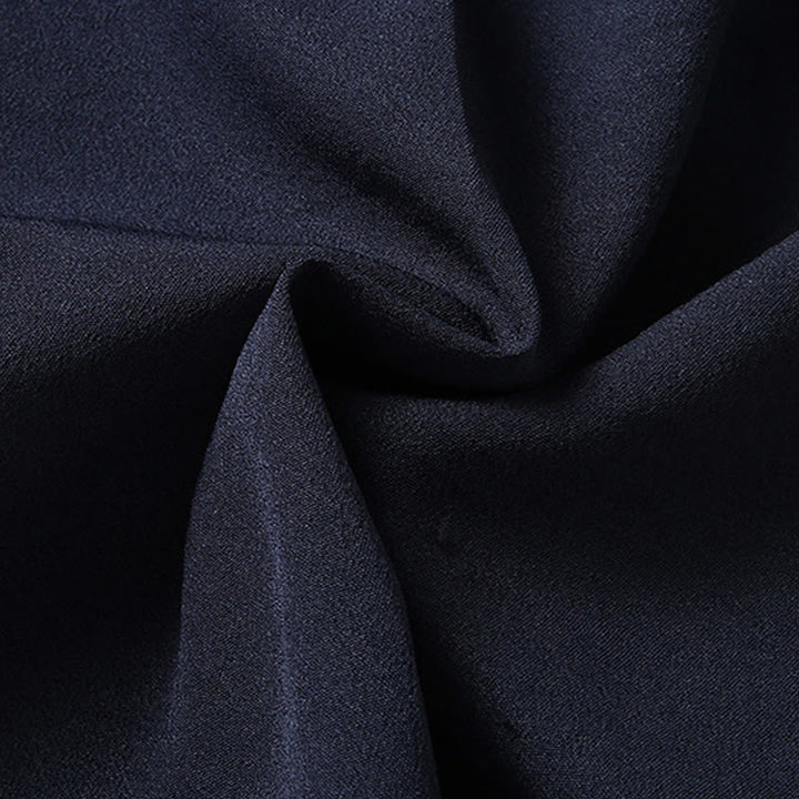 Buddha Stonesフーキャラクター中国結び刺繍唐装伝統的な半袖トップスパンツ服メンズセット - image 11