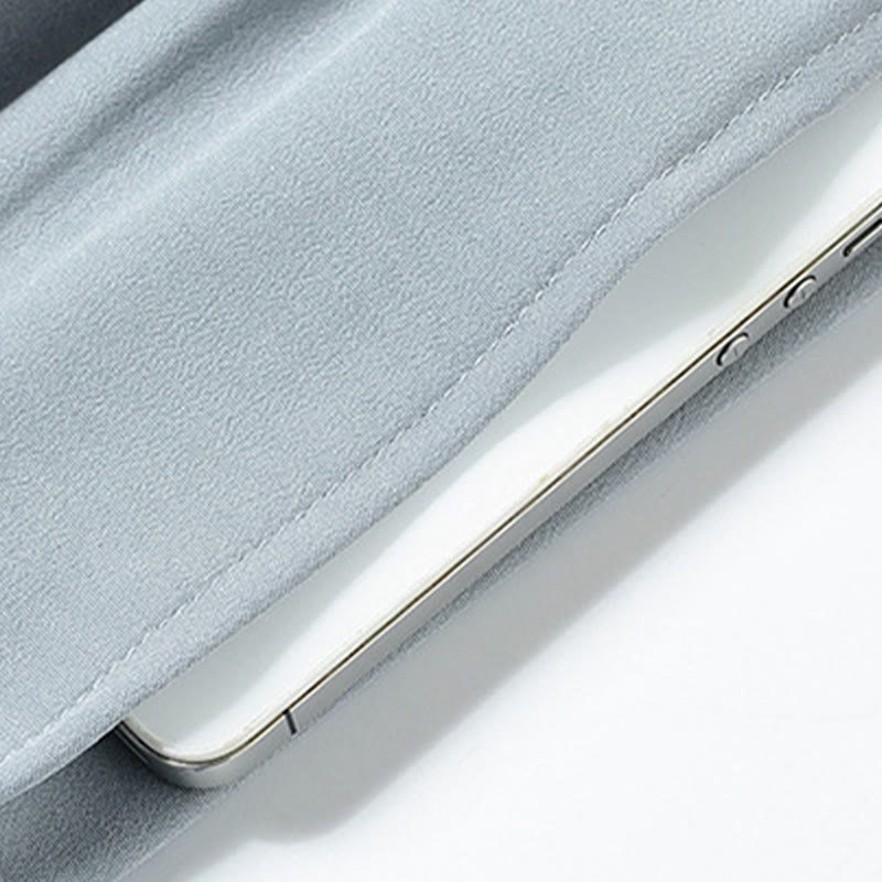 Buddha Stonesフーキャラクター刺繍唐装伝統的なカエルボタン半袖トップスパンツ服メンズセット - image 11