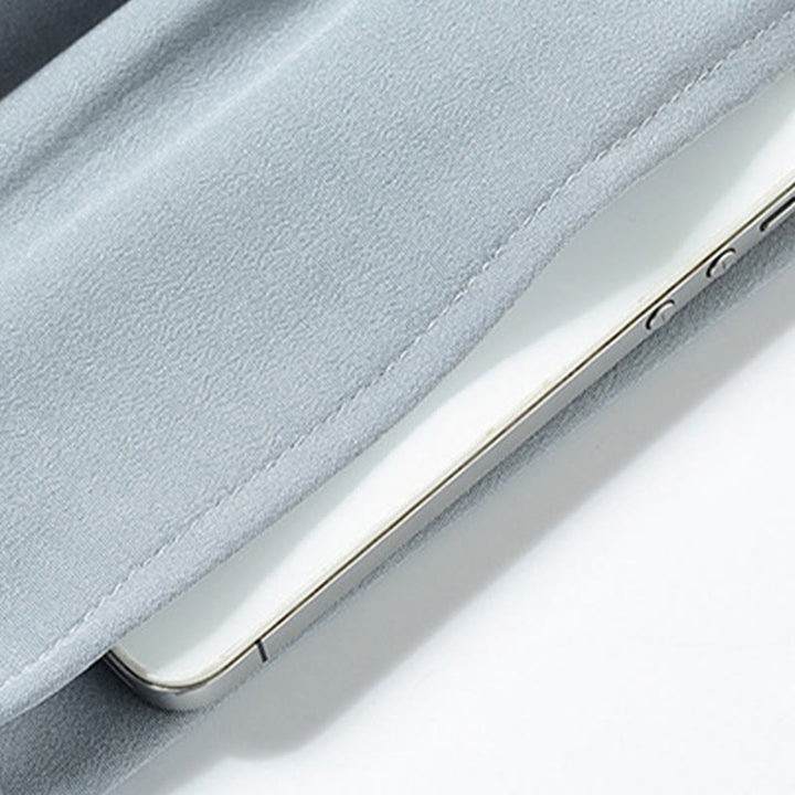 Buddha Stonesフーキャラクター刺繍唐装伝統的なカエルボタン半袖トップスパンツ服メンズセット - image 11