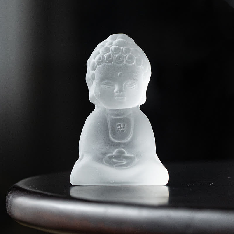 Buddha Stonesミニ如来仏陀 Liuli セレニティ デスク装飾