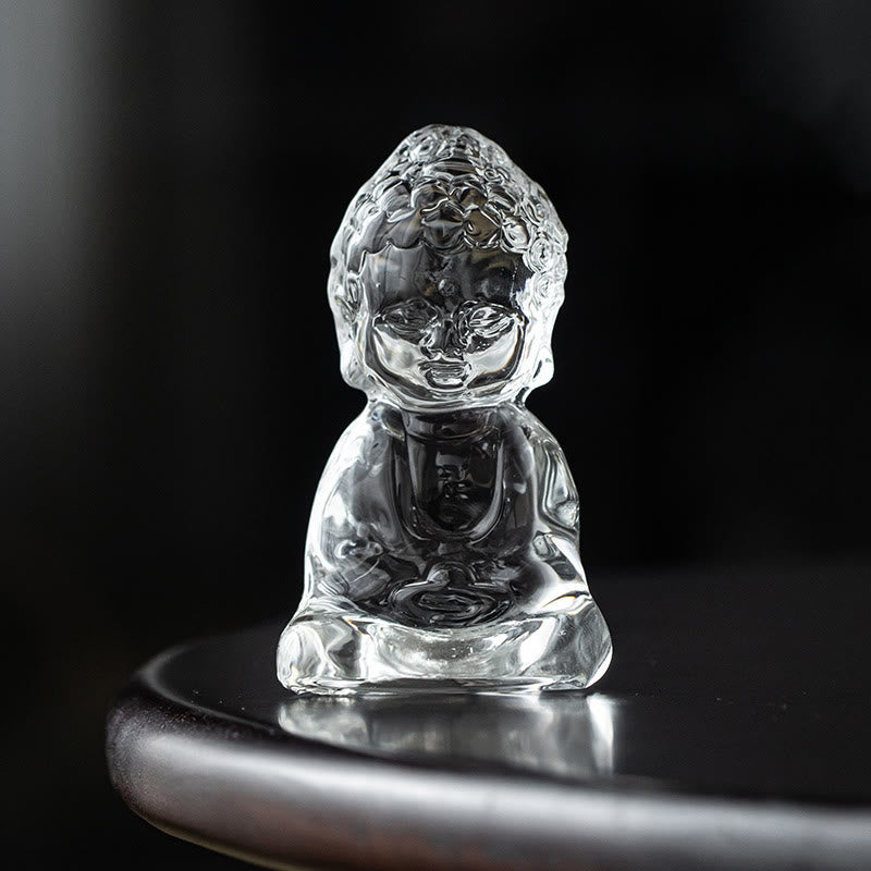 Buddha Stonesミニ如来仏陀 Liuli セレニティ デスク装飾