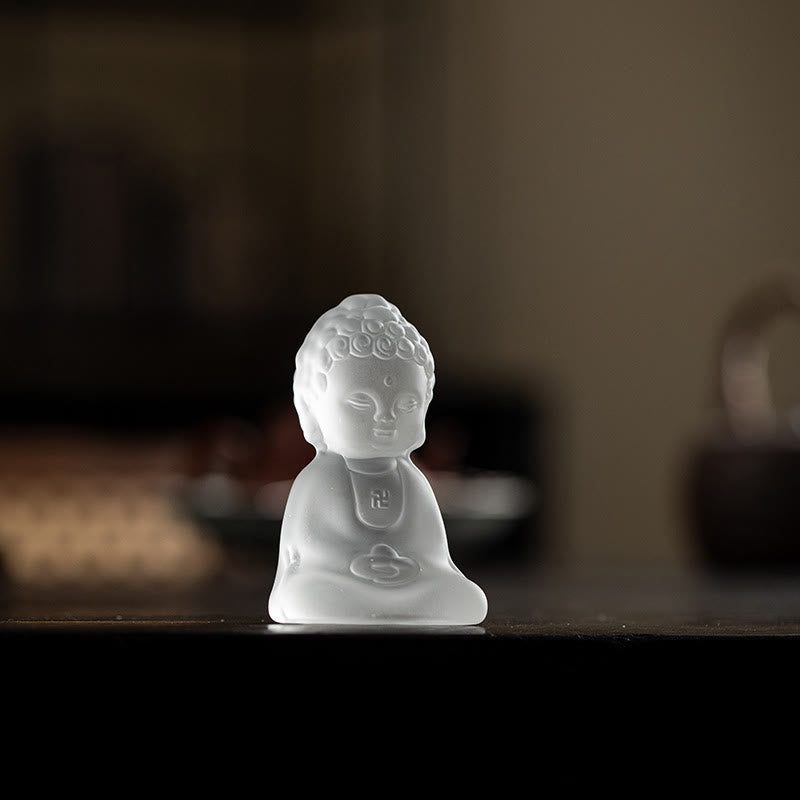 Buddha Stonesミニ如来仏陀 Liuli セレニティ デスク装飾