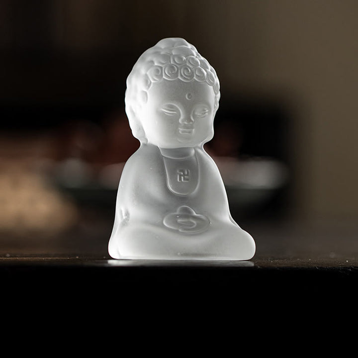 Buddha Stonesミニ如来仏陀 Liuli セレニティ デスク装飾