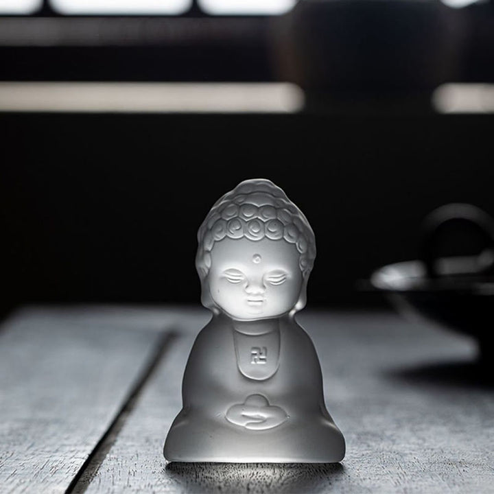Buddha Stonesミニ如来仏陀 Liuli セレニティ デスク装飾