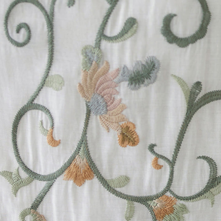 Buddha Stonesフラワー刺繍半袖Tシャツ ワイドレッグパンツ 2点セット - image 18