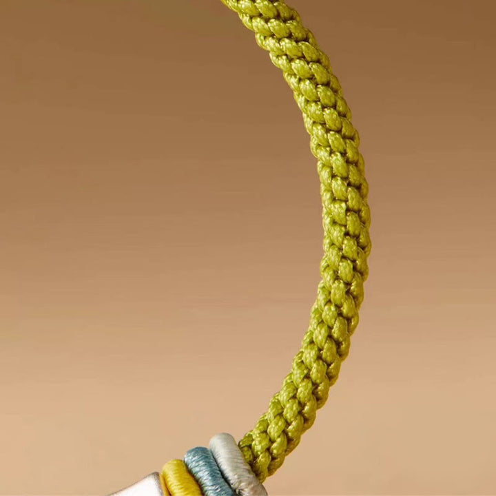 Buddha Stones999スターリングシルバー赤紐バンブー エンライトメントブレスレット - image 9