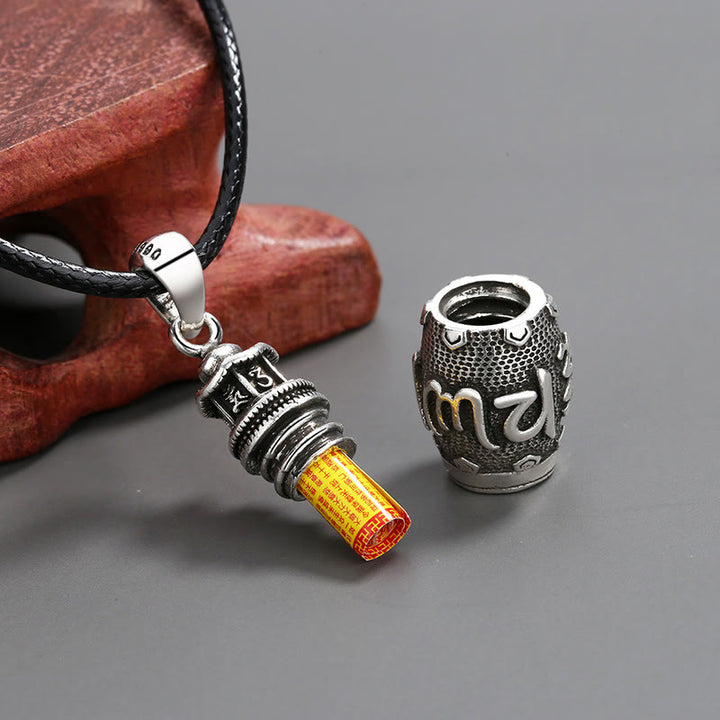 Buddha Stonesオーム・マニ・パドメ・フム銅製 創造性 ネックレス ペンダント - image 4