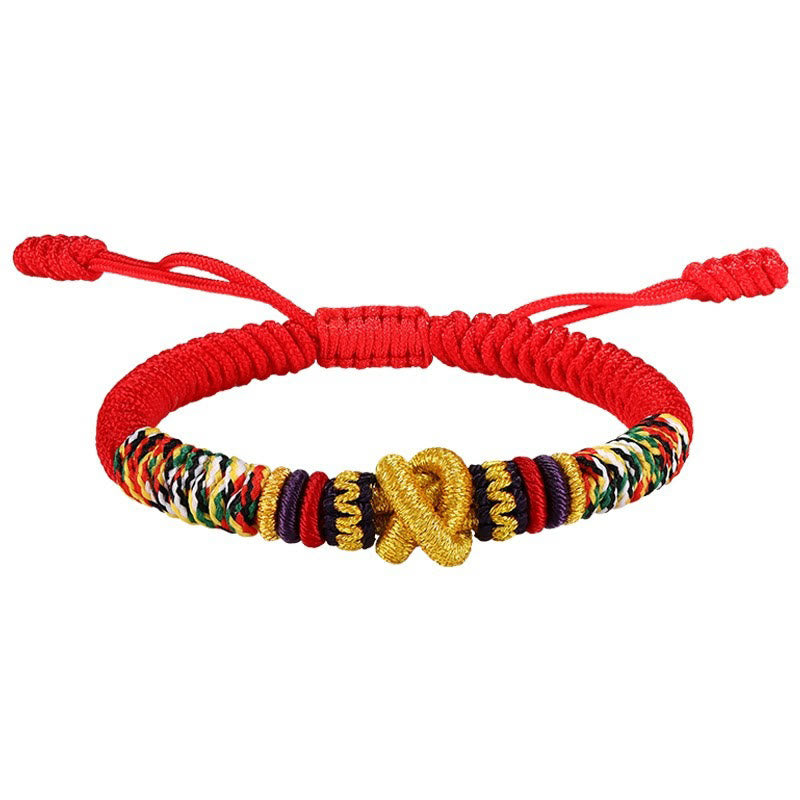 Buddha Stones925スターリングシルバーオーム・マニ・パドメ・フムキングコングノット 信仰ブレスレット