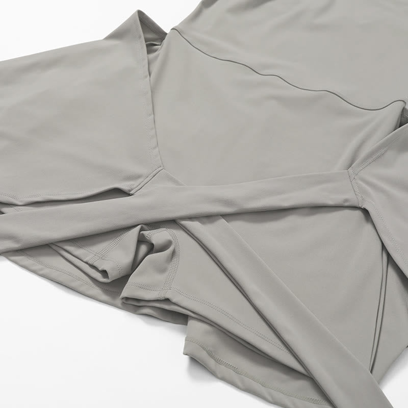 Buddha Stones無地 スポーツ テニス ヨガ レースアップ レディース スポーツドレス - image 26