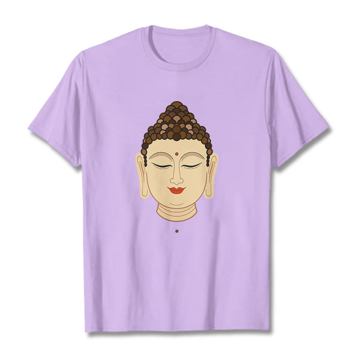 Buddha Stones瞑想仏陀Tシ​​ャツ - 梅 - 2XL - image 15