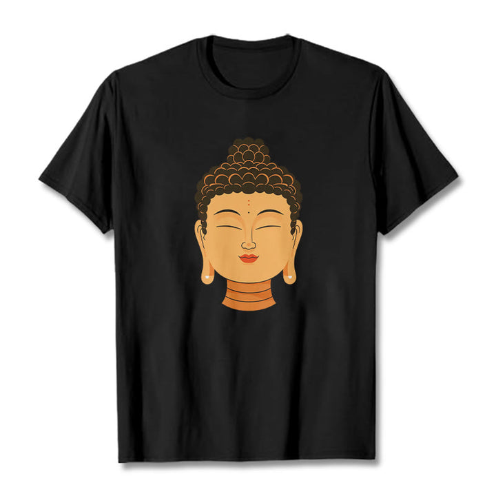 Buddha Stonesの祝福された瞑想仏陀Tシ​​ャツ - 黒 - 2XL - image 5