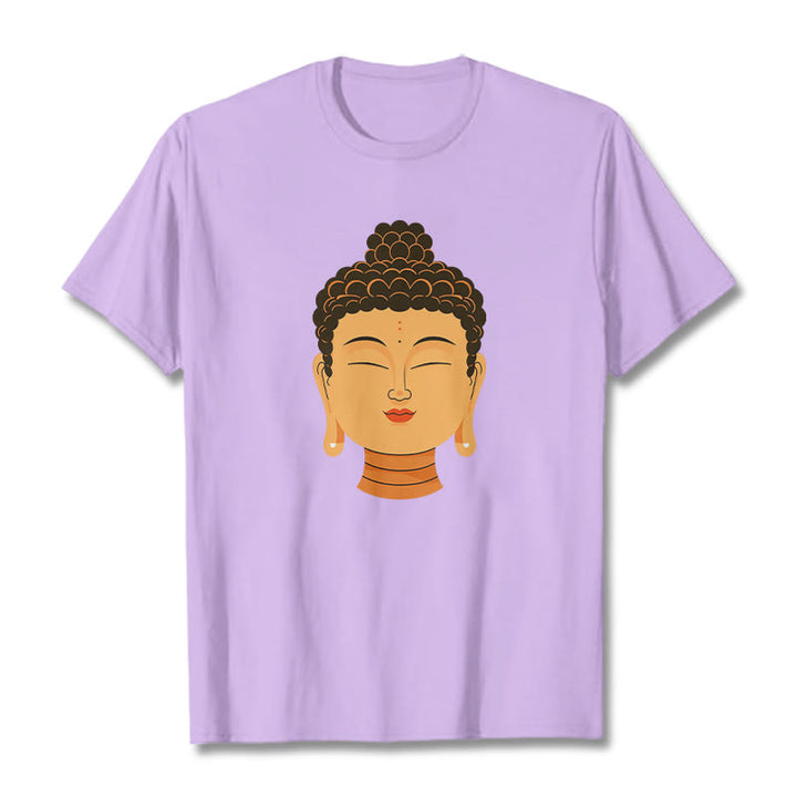 Buddha Stonesの祝福された瞑想仏陀Tシ​​ャツ - 梅 - 2XL - image 13