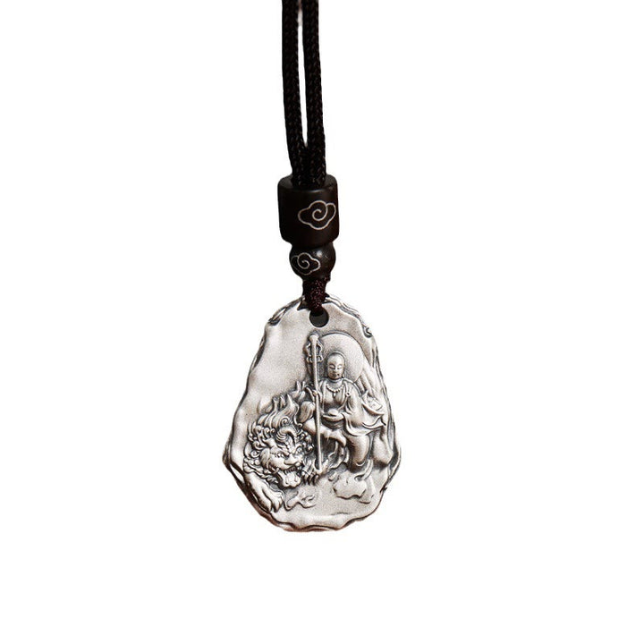 Buddha Stones999スターリングシルバー 地蔵菩薩 ザキラム女神 ネックレス ペンダント - image 2