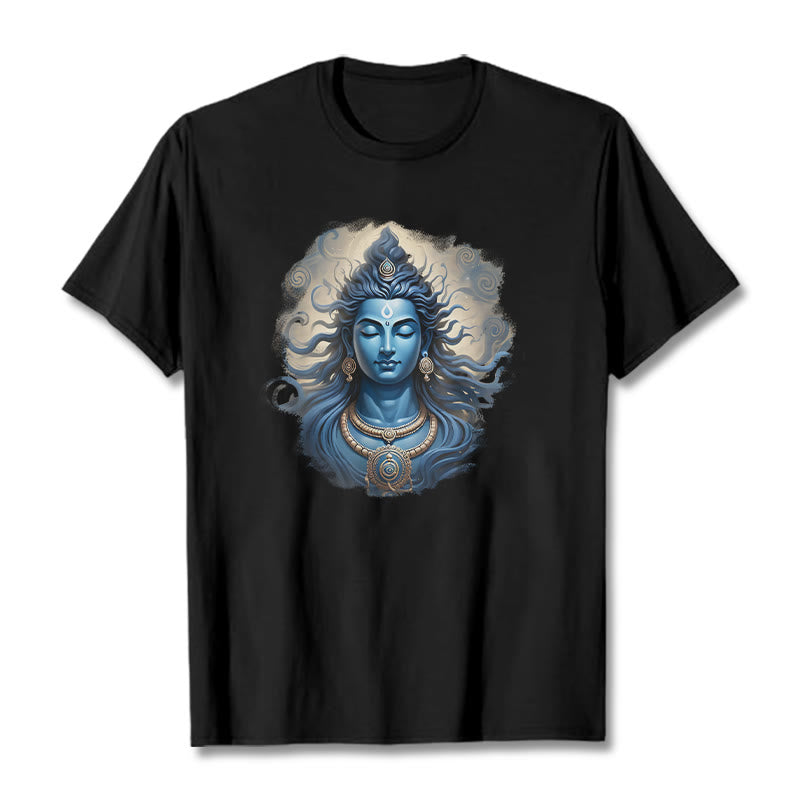 Buddha Stones OM NAMAH SHIVAYA Buddha Tee Tシャツ - 黒 - 2XL - image 5