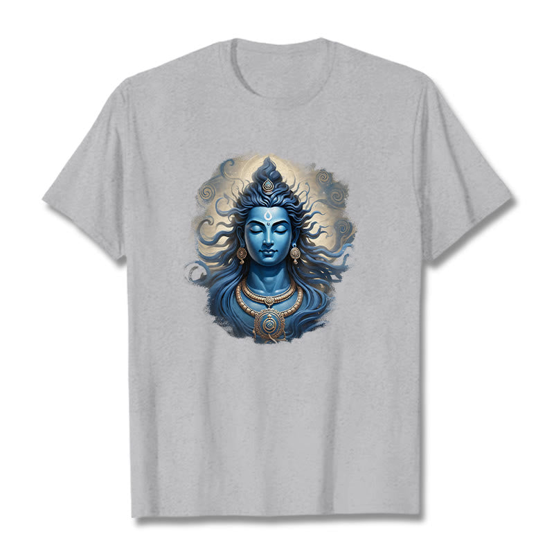 Buddha Stones OM NAMAH SHIVAYA Buddha Tee Tシャツ - ライトグレー - 2XL - image 19