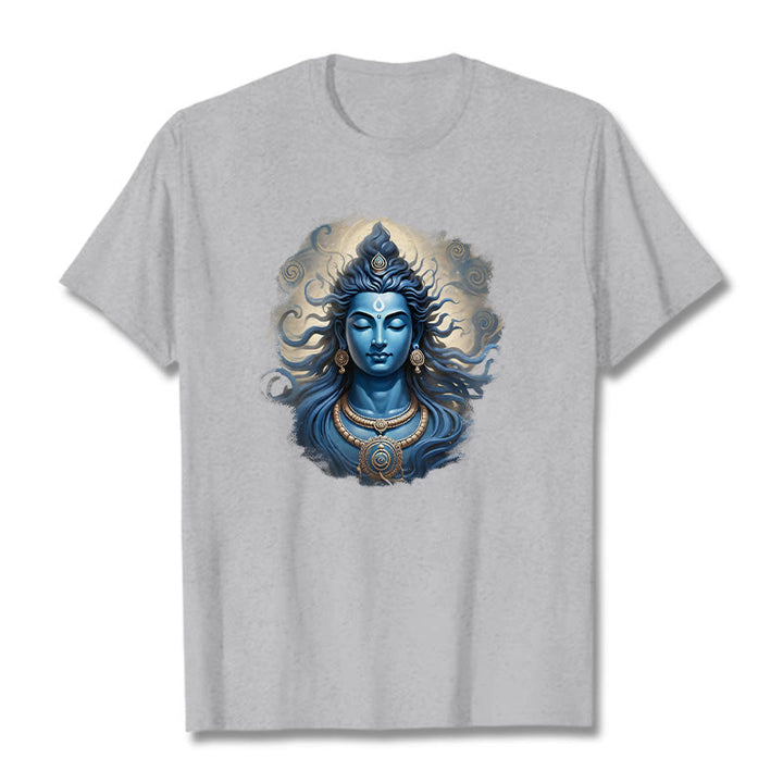 Buddha Stones OM NAMAH SHIVAYA Buddha Tee Tシャツ - ライトグレー - 2XL - image 19