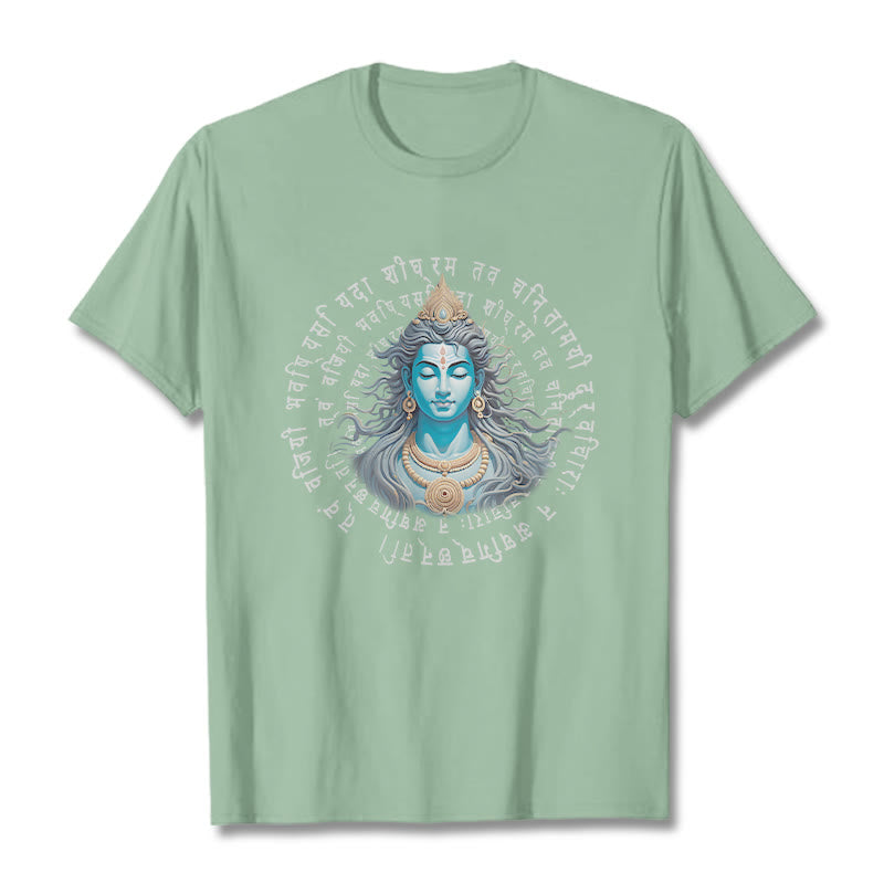 Buddha Stonesサンスクリット語 学ぶと勝利 Tシャツ - 淡い緑色 - 2XL - image 13