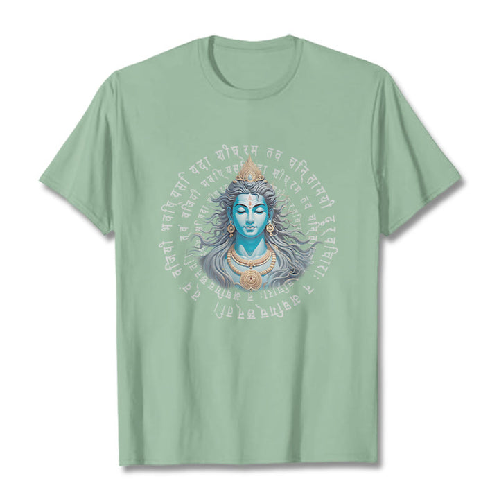 Buddha Stonesサンスクリット語 学ぶと勝利 Tシャツ - 淡い緑色 - 2XL - image 13