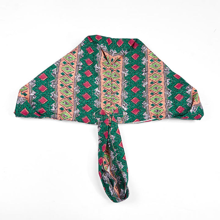 Buddha Stonesカラーストライプ柄コットンショルダーバッグ - image 22