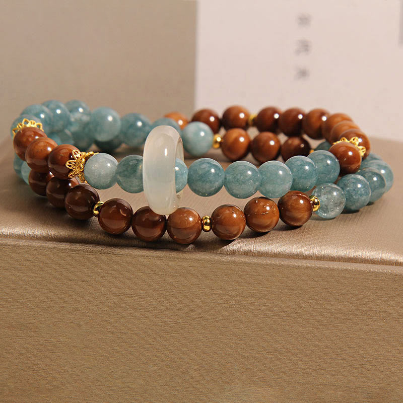 Buddha Stonesクカシード翡翠 富と幸運のブレスレット