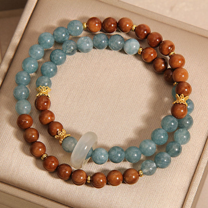 Buddha Stonesクカシード翡翠 富と幸運のブレスレット