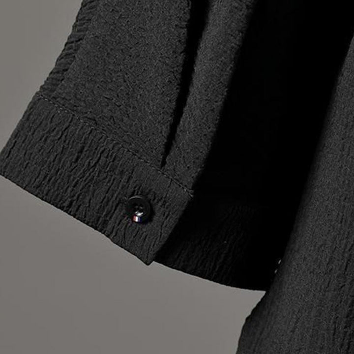 Buddha Stones無地 七分袖シャツ カジュアルパンツ 服 メンズ セット