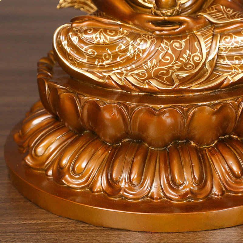 Buddha Stones釈迦牟尼 阿弥陀仏 薬師如来 置物 静寂の銅像 家へのお供え装飾