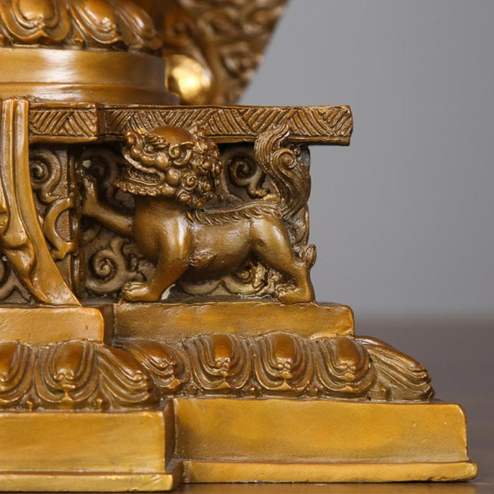 Buddha Stones手作り 千手観音 観音菩薩 富貴 真鍮 銅像 装飾 - image 8