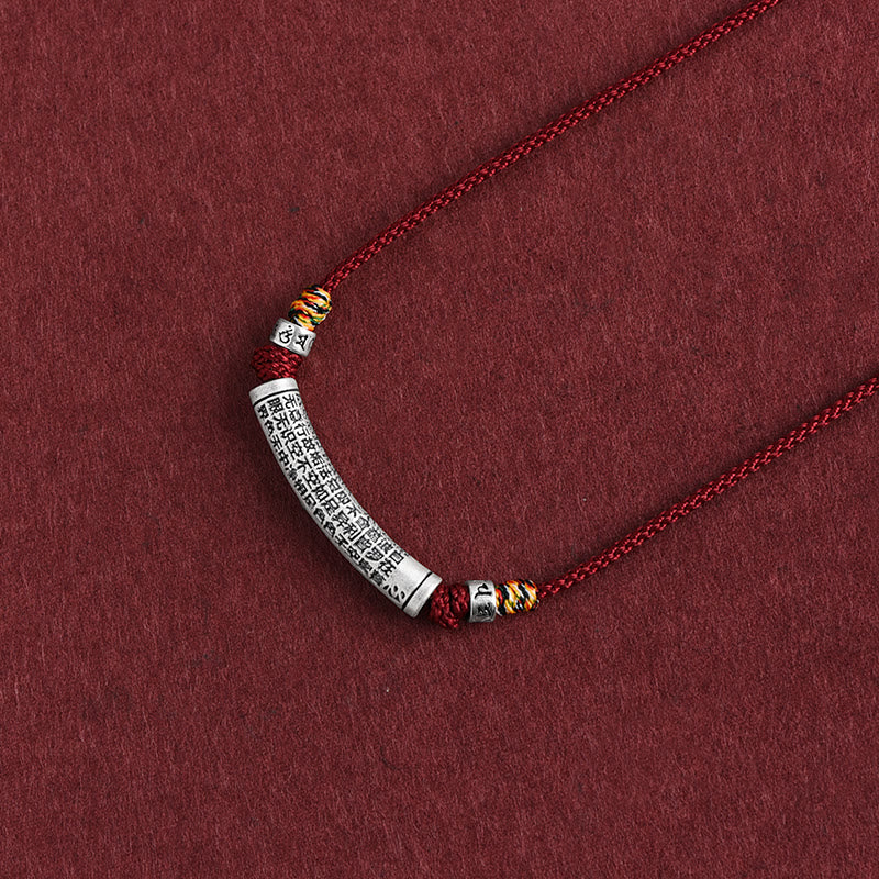 Buddha Stones999スターリングシルバー 六芒般若心経 ネックレスペンダント - ワインレッド（六諦と般若心経） - image 11