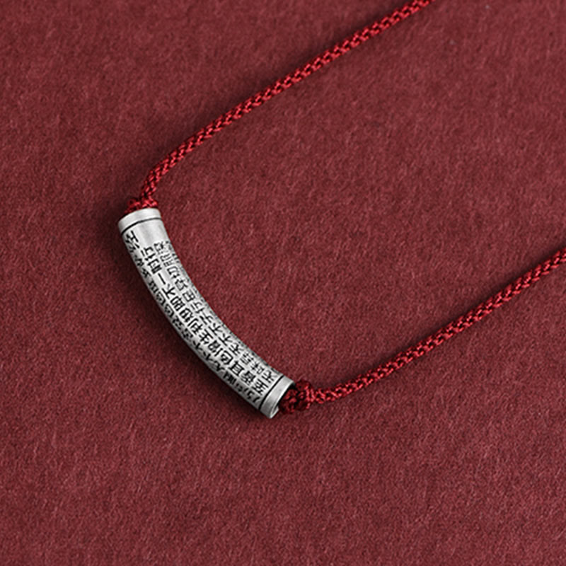 Buddha Stones999スターリングシルバー 六芒般若心経 ネックレスペンダント - ワインレッド（般若心経） - image 26