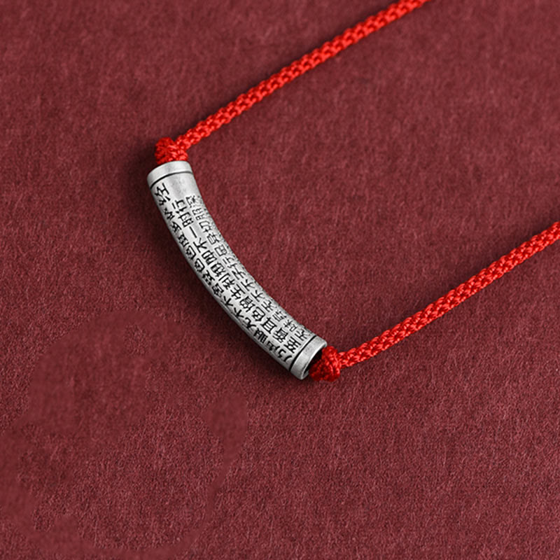 Buddha Stones999スターリングシルバー 六芒般若心経 ネックレスペンダント - 赤（般若心経） - image 27