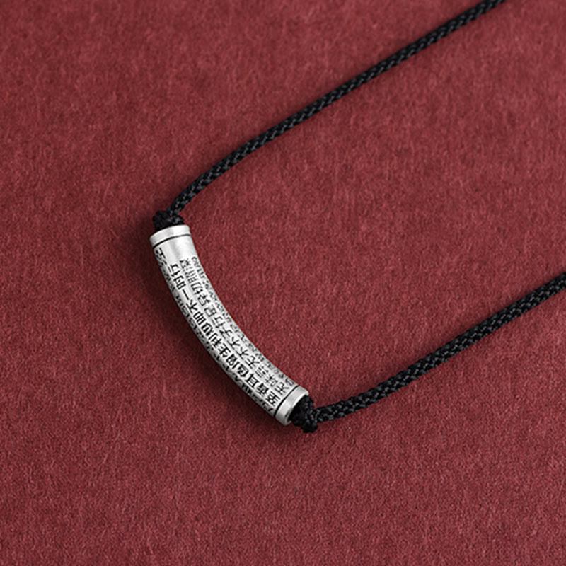 Buddha Stones999スターリングシルバー 六芒般若心経 ネックレスペンダント - 黒（般若心経） - image 18