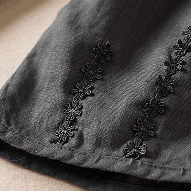 Buddha Stonesサマー スモールフラワー刺繍 ハーレムパンツ ポケット付き - image 44