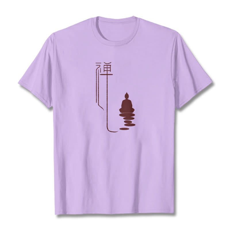 Buddha Stones禅仏Tシャツ - 梅 - 2XL - image 14