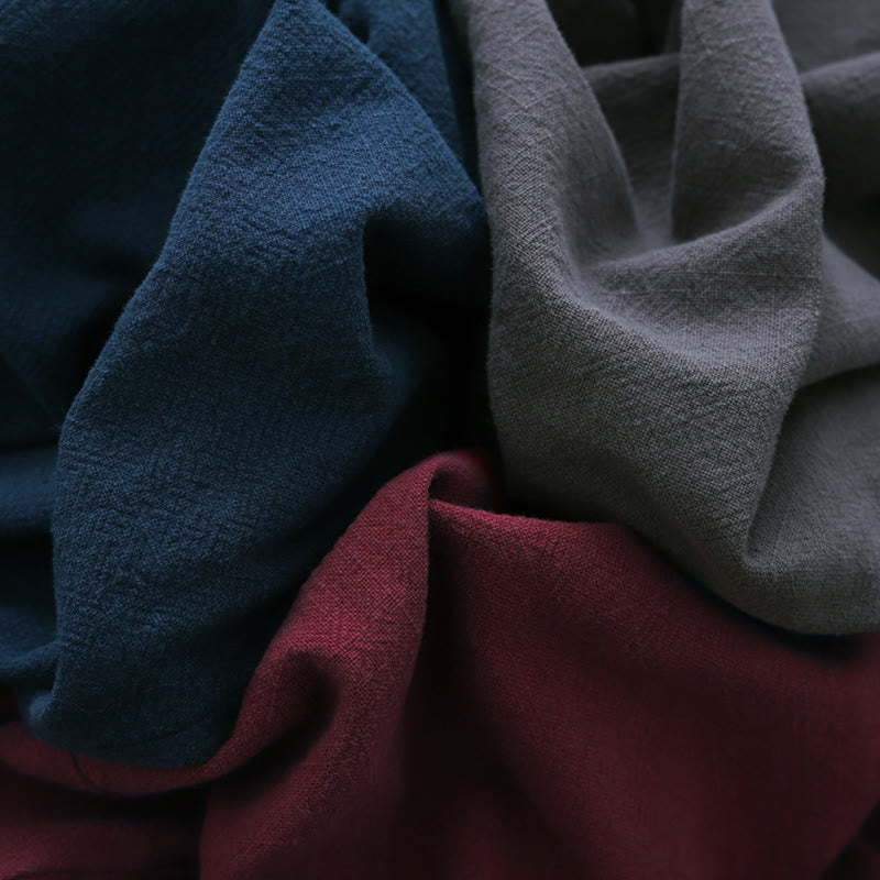 Buddha Stones無地ラミーリネンコットンパンツ ポケット付き - image 55