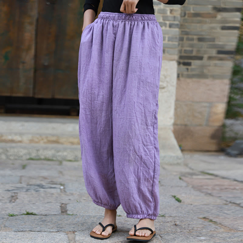 Buddha Stonesカジュアル サマー レディース コットンパンツ ポケット付き - image 41