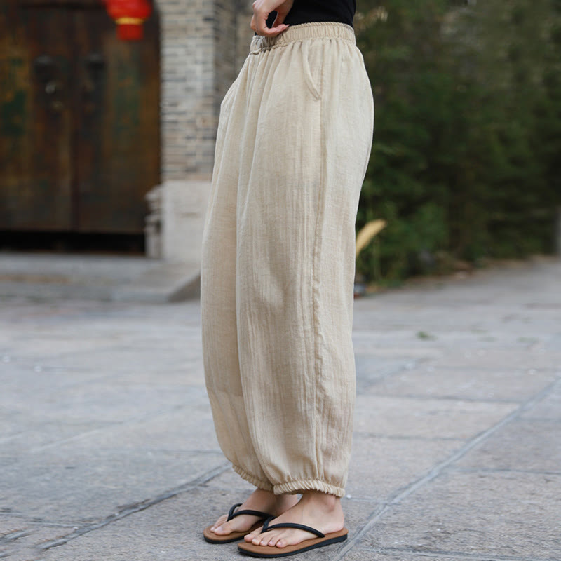 Buddha Stonesカジュアル サマー レディース コットンパンツ ポケット付き - image 45