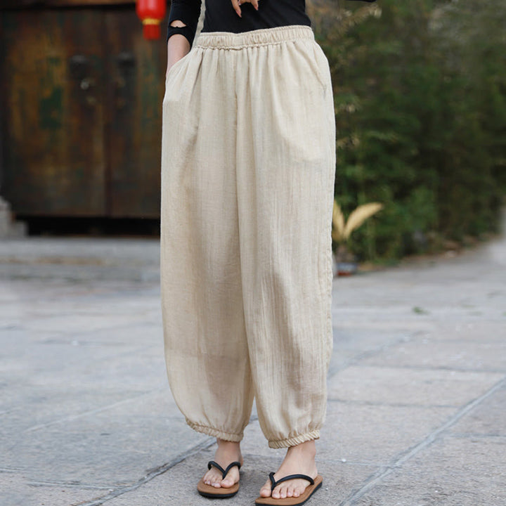 Buddha Stonesカジュアル サマー レディース コットンパンツ ポケット付き - image 43