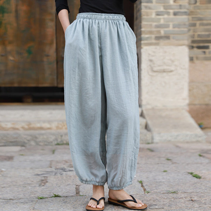Buddha Stonesカジュアル サマー レディース コットンパンツ ポケット付き - image 52