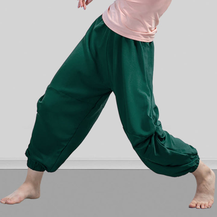 Buddha Stones無地 モダール ダンス ヨガ 通気性パンツ - image 17