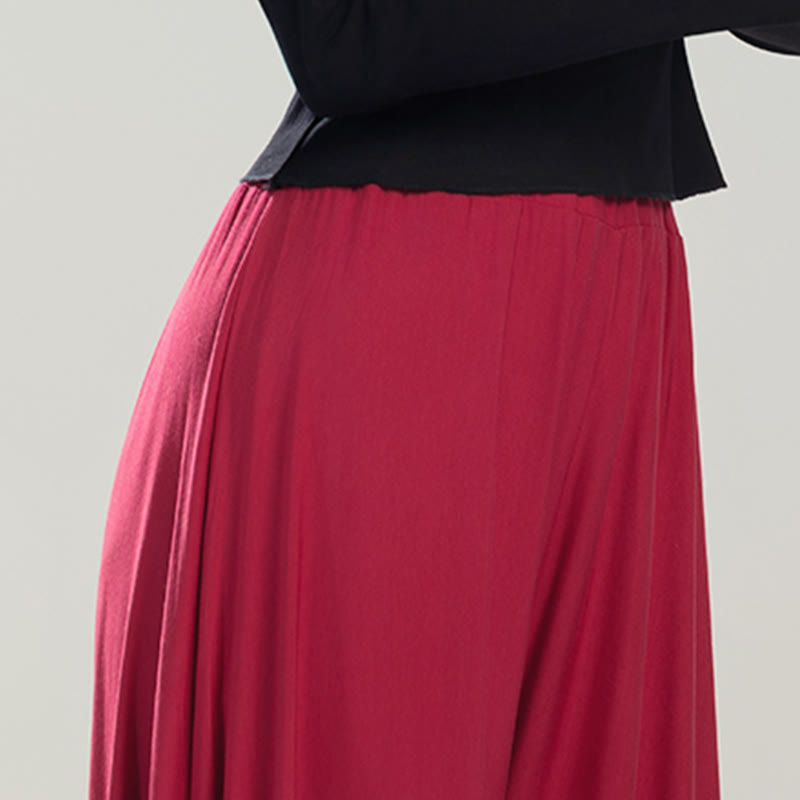 Buddha Stones無地 モダール ダンス ヨガ 通気性パンツ - image 8