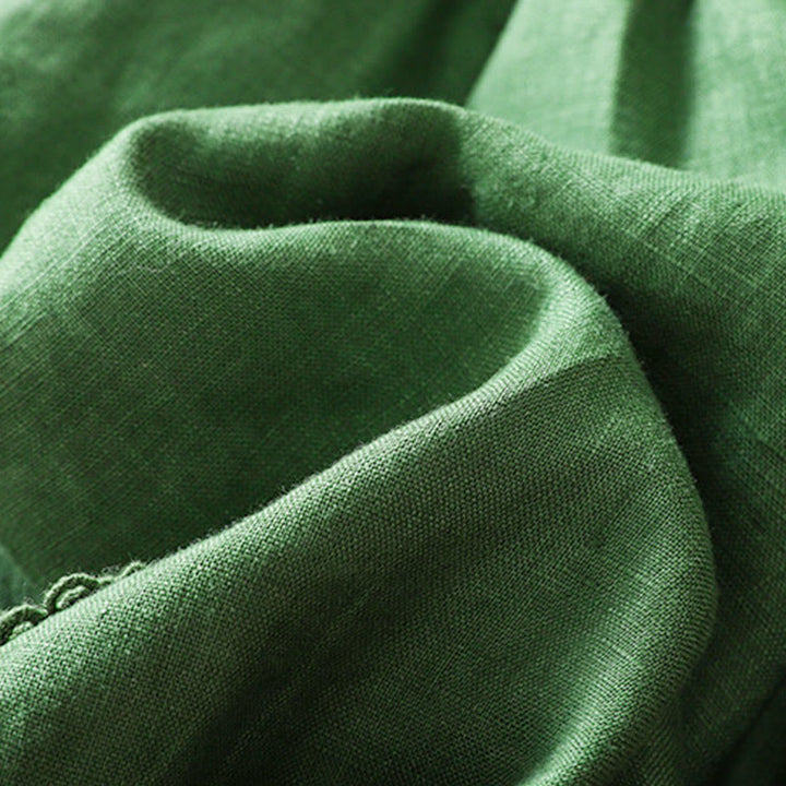 レディース ハーレムパンツ 夏用 コットン ウエスト紐付き ポケット付き Buddha Stones - image 15