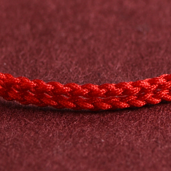 Buddha Stones999ゴールド ミニビーズデザイン ハンドメイド 強度 編み込みロープ ブレスレット アンクレット - image 9